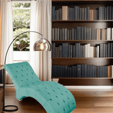 Recamier Divã Espreguiçadeira Sala Cliníca Vitória Suede