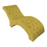 Recamier Divã Espreguiçadeira Sala Cliníca Antonella Suede