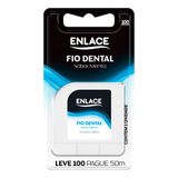 Fio Dental Enlace 100m - Embalagem Com 12 Unidades
