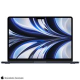MacBook Air 13,6" Apple M2 (8GB RAM 512GB SSD) Meia-Noite Modelo 2022