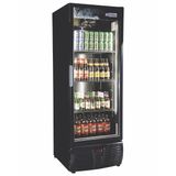 Cervejeira Vertical Frilux 570 Litros Preto Porta De Vidro Aquecido 127v Rf-016