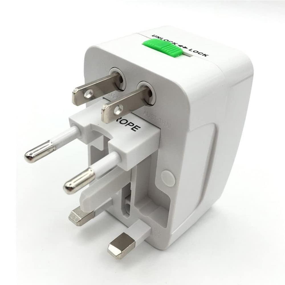 Adaptador Tomada Universal Para Viagem Internacional