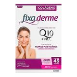 Colágeno Hidrolisado Fixa Derme Q10 45 Gomas