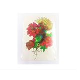 Tatuagem Temporária Delicada Com 20 Cm Floral Beija-flor