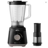 Liquidificador Philips Walita Daily Ri2112 | Com Filtro, Copo De Plástico | 2 Velocidades + Pulsar, 600w, Preto