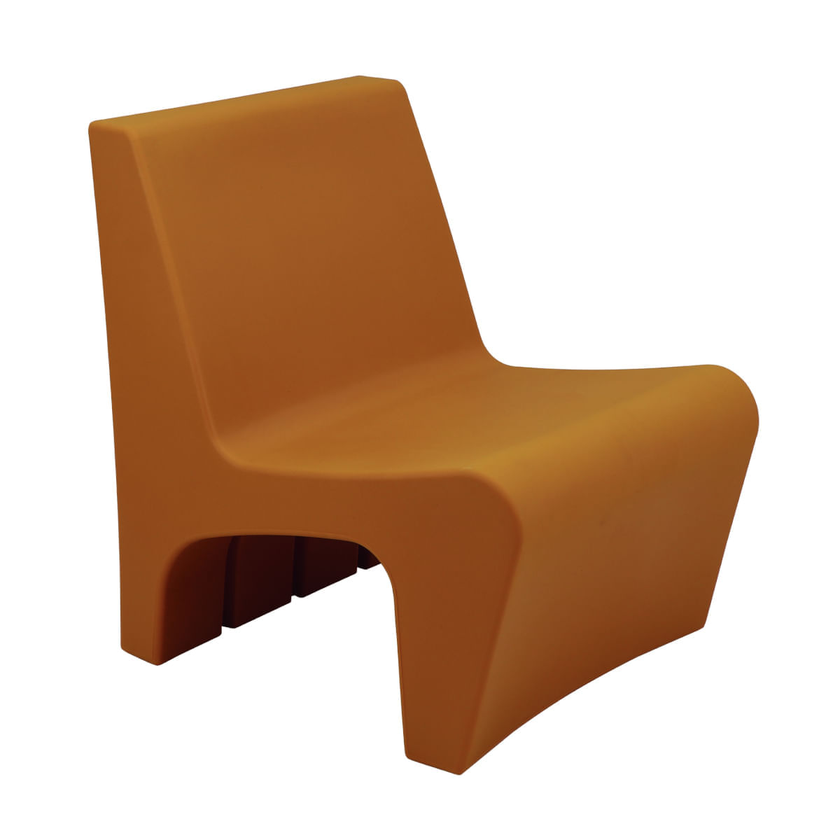 Poltrona Tramontina Berta Em Polietileno Amarelo Tucano Tramontina