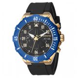 Relógio Masculino Aviator, Invicta 39892, Preto, Dourado E Azul