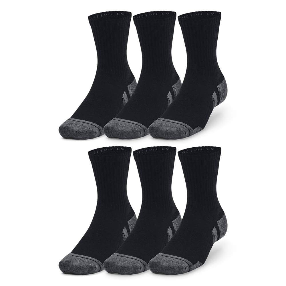 Meia Masculina Under Armour Performance Tech - Pacote Com 6 Pares