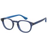 Armação Para Óculos Havaianas Salvador /v Pjp - 47 Azul - Azul - Unissex - 47 - Redondo - Acetato