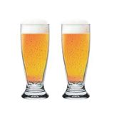 Jogo 2 Copos Para Cerveja Bon Gourmet Vidro 430ml