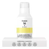 Tinta Canon Gi-16c Gi16c Amarelo|mega Tank Gx6010 Gx7010 Gx5010 | Original 132ml