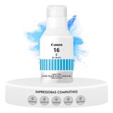 Tinta Canon Gi-16c Gi16c Ciano | Mega Tank Gx6010 Gx7010 Gx5010 | Original 132ml