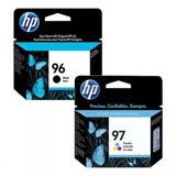 Cartucho Hp 96 C8767 Hp 97 C9363 Preto E Tricolor Kit