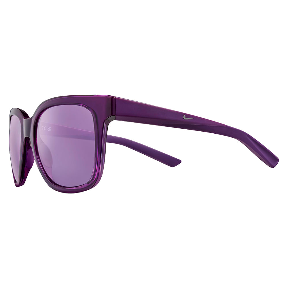 Óculos De Sol Nike Grand M Fv2411 505 - Roxo 54 - Violet - Feminino - 54 - Quadrado - Injetado