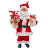 Boneco Papai Noel Tradicional Coleção Ursinho Presente 30cm