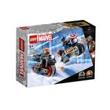 Lego Marvel Motocicletas Da Viuva Negra E Capitao America 130pcs 76260 Lego