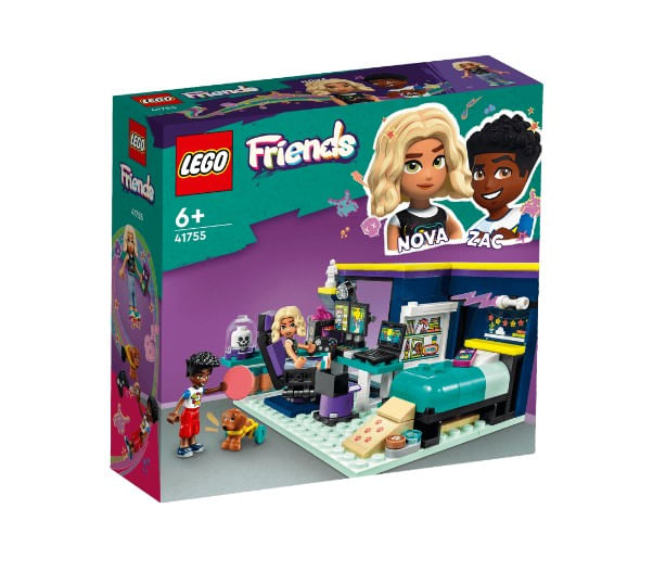 Lego Friends O Quarto Da Nova 179 Pecas Lego 41755