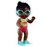 Boneca Baby Alive Sunny Swimmer Negra Hasbro