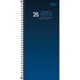 Tilibra - Agenda Executiva Espiral Diária 11,9 X 27,5 Cm Comercial Ideale 2025 - Comercial Ideale