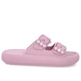 Chinelo Usaflex Plataforma Poof Eva Fivela Ref Al4401-4 Rosa Bale 039