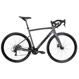 Bicicleta Aro 700 Rino Gravel 18v Aluminio - Cor Grafite Tamanho Do Quadro 52