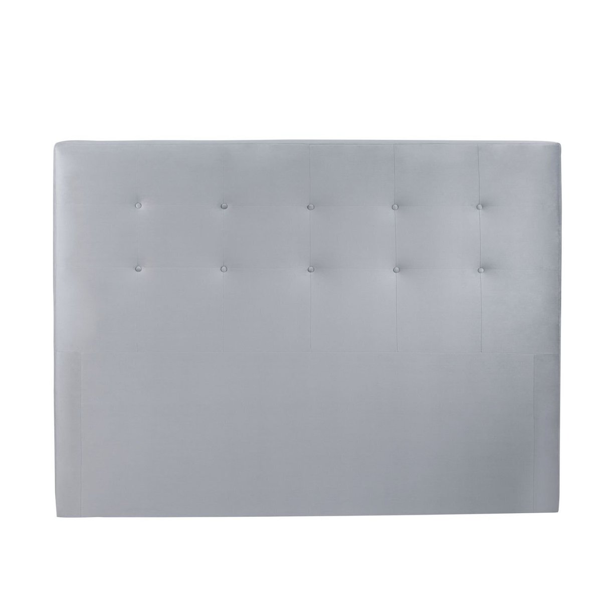 Cabeceira Full Genebra Casal 120 Cm X 142 Cm X 8,5 Cm Cinza Claro