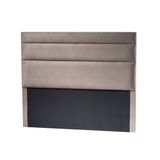 Cabeceira Para Cama King Lorena Design Italiano Marrom