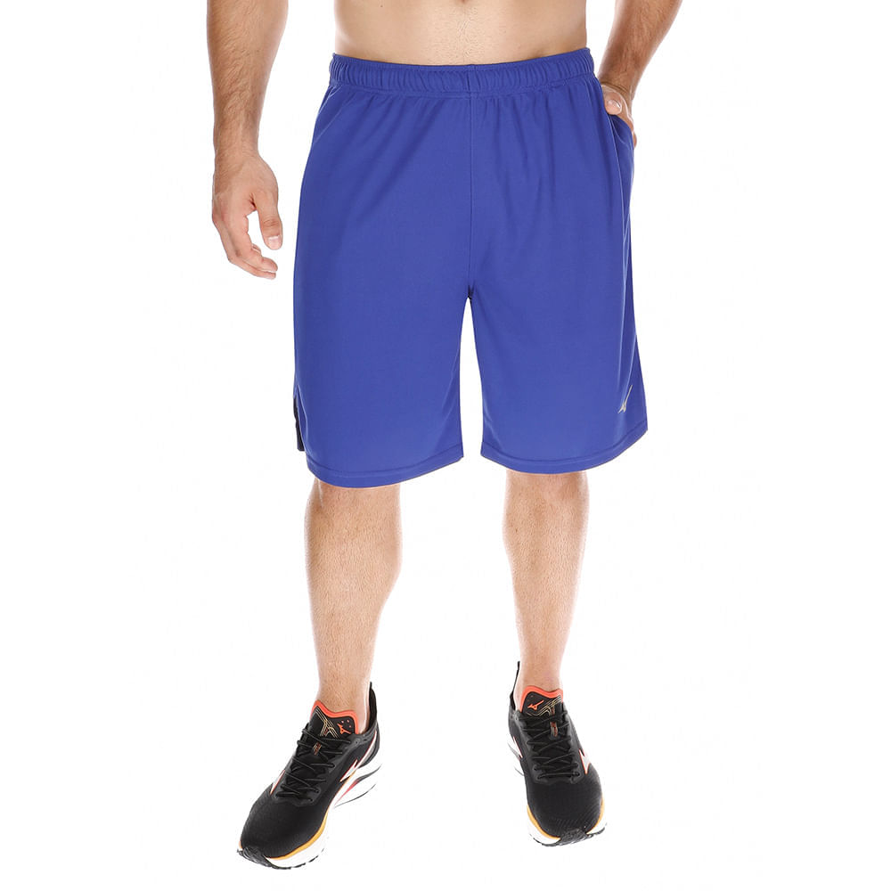 Bermuda De Treino Masculina Mizuno Root Mesh Gg Azul