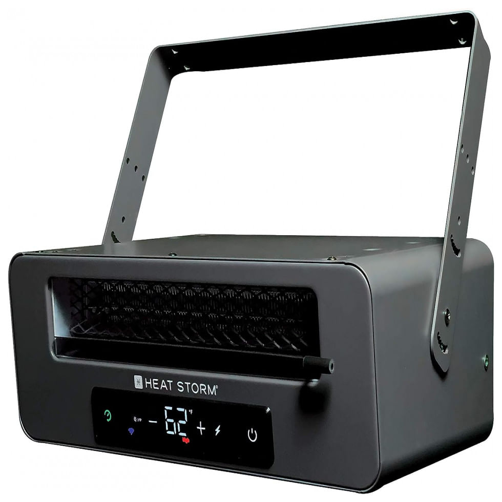 Aquecedor De Parede Eletrico, 3000w 220v, Heat Storm Hs6000gc, Cinza