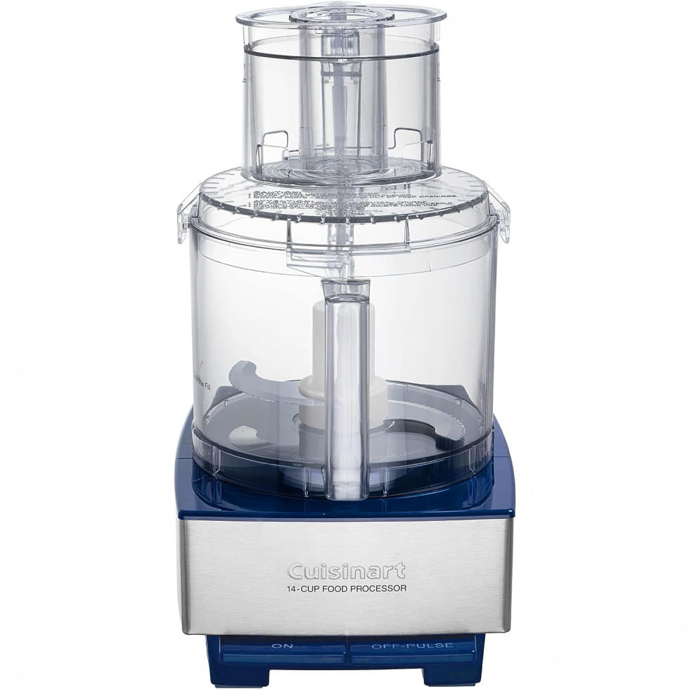 Processador De Alimentos Ate 14 Xicaras Cuisinart 14bcnycb, 110v 720w, Azul