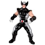 Boneco Articulado Gigante Marvel X Men Wolverine Preto Premium Mimo Toys