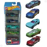 Carrinhos Hot Wheels Hw Drift 1806 Com 5 Carros- Mattel