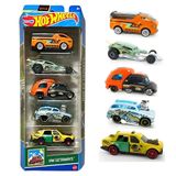 Carrinhos Hot Wheels Hw Getaways 1806 Com 5 Carros- Mattel