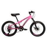 Bicicleta Rino Aro 20 Freio A Disco Cambio Shimano - Rosa - 13