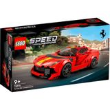 Bloco De Montar Speed Champions Ferrari 812 Competizione 261 Pecas Lego