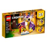 Bloco De Montar Creator 3 Em 1 Criaturas Da Floresta Da Fantasia 175 Pecas Lego