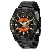 Relgio Masculino Invicta Nhl Anaheim Ducks Preto - 47mm, Modelo Zg-42257.