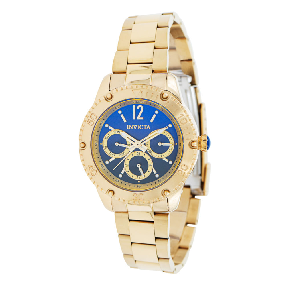 Relgio Angel Feminino - 38mm. Ouro 36726, Invicta