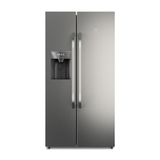 Geladeira Electrolux Frost Free Inverter 520l Efficient Side By Side Cor Inox (is9s) 127v