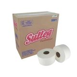 Papel Higiênico Rolo Largo Folha Simples 8x300 M Sulleg
