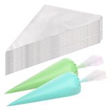 200 Saco/manga De Confeitar Descartável Grande 38cm 200 Uni