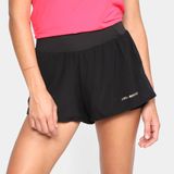 Short Feminino Duplo Olympikus Ultra 2 Oiwsr23806 Preto M