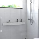 Porta Shampoo Linear 100cm Venturi Branco Standard