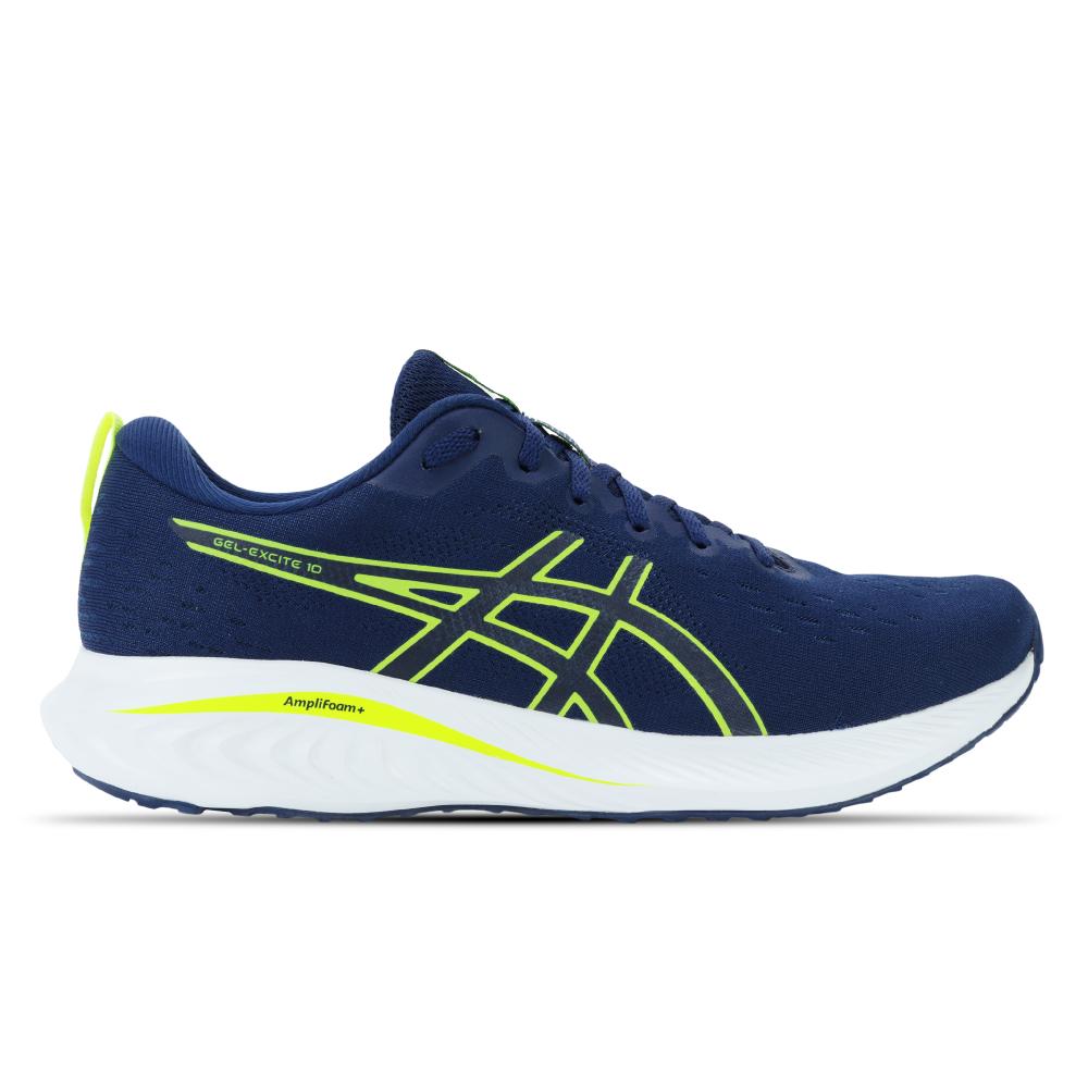 Tenis Asics Gel-excite 10 Azul Marinho/branco/verde 039