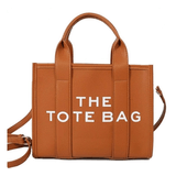 Bolsa De Mão Moderna, Casual, Pu, Bolsa Feminina, Estilo Sacola Marrom