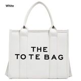 Bolsa Fashion Casual Pu Feminina, Sacola Branca 2023