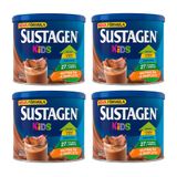 Kit 4 Sustagen Kids Chocolate 380g Cada