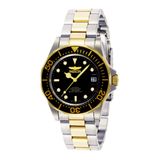 Relógio Masculino Automático Pro Diver, Invicta 8927, Prata E Dourado