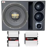 Caixa Trio 15&#39;&#39; E-15 Sds 2.7k + 2 D200-x + St200 + Modulos