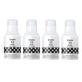 Tinta Canon Gi-11 Gi11 G11 4un Preto Original P/impressora G3160 G2160 G-3160 G-2160